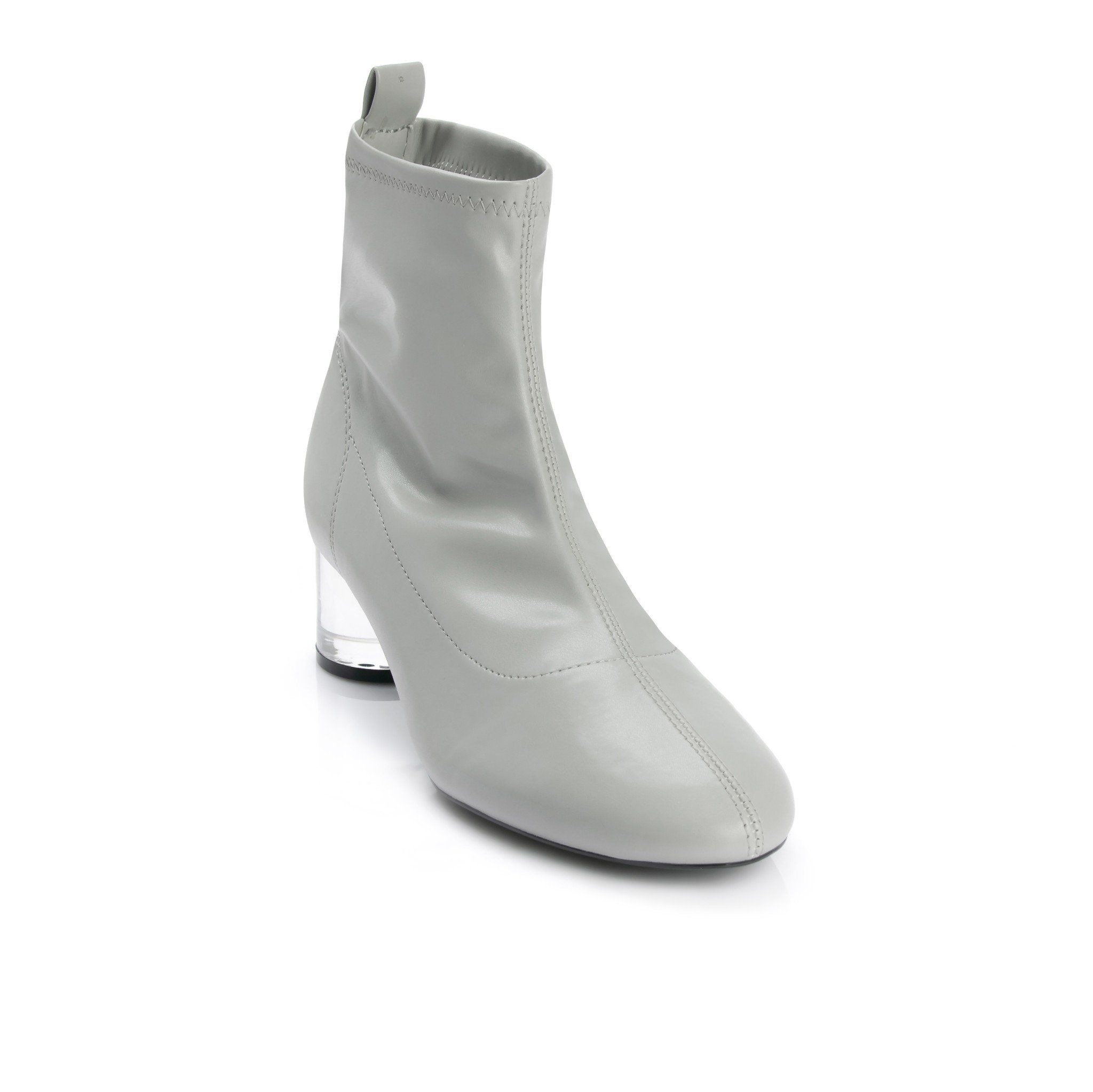 Transparent heel sock Boots BO05007