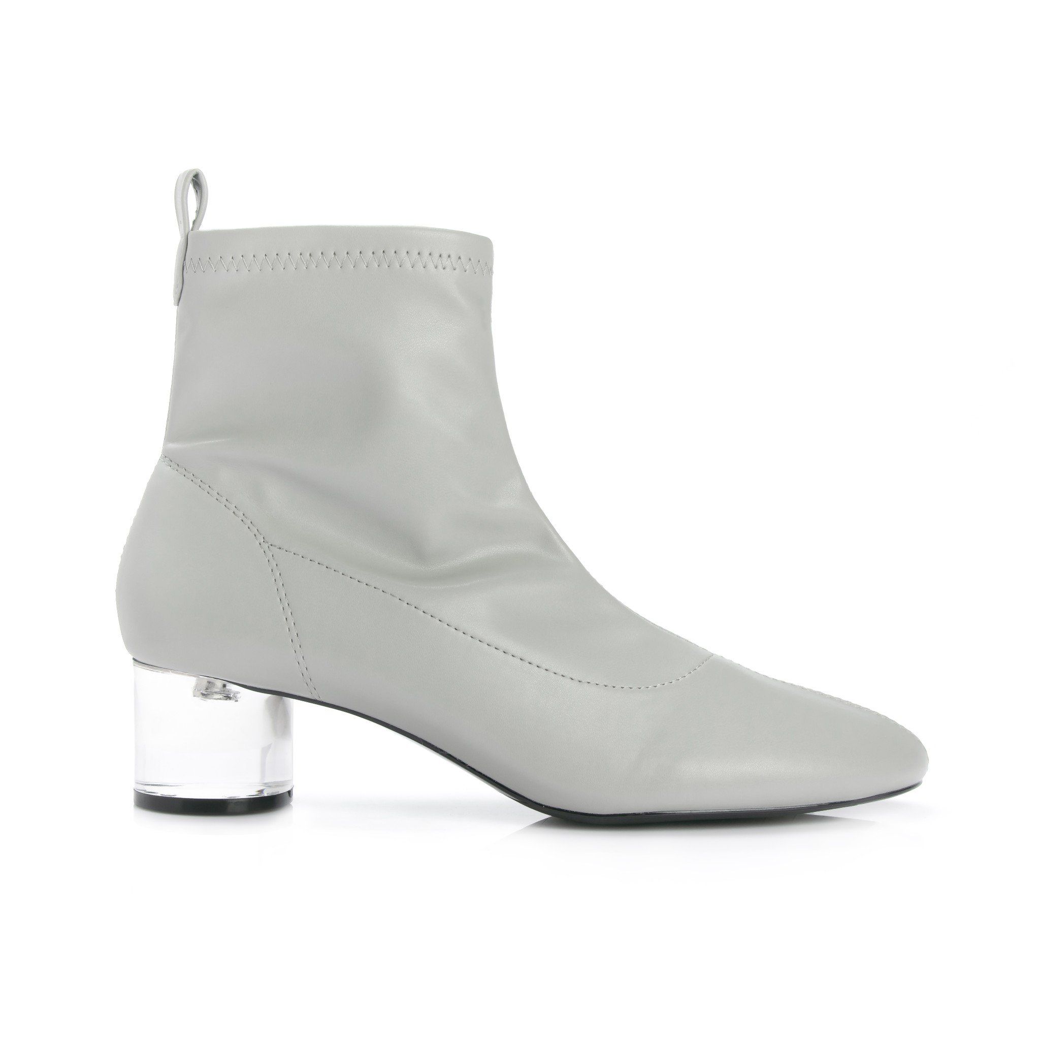 Transparent heel sock Boots BO05007