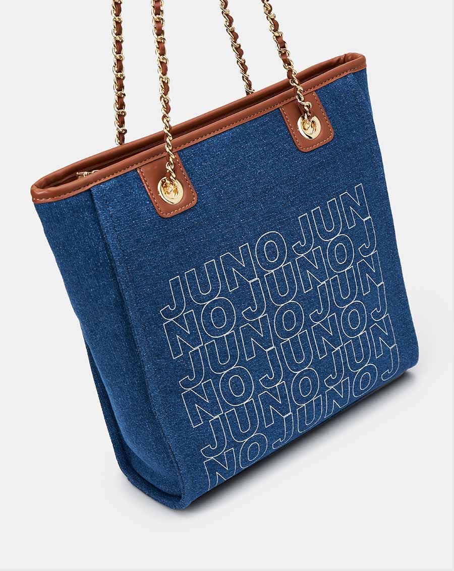 Túi Xách Trung Tote In Logo Jn