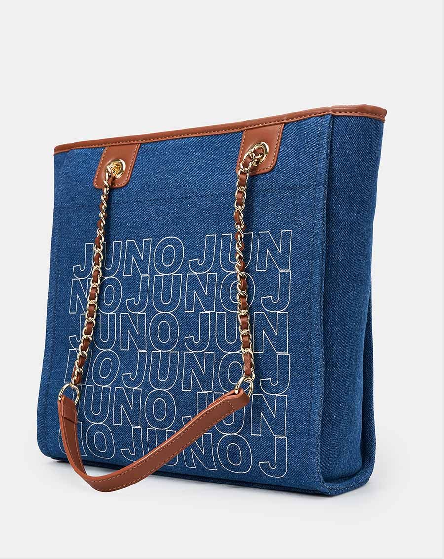 Túi Xách Trung Tote In Logo Jn