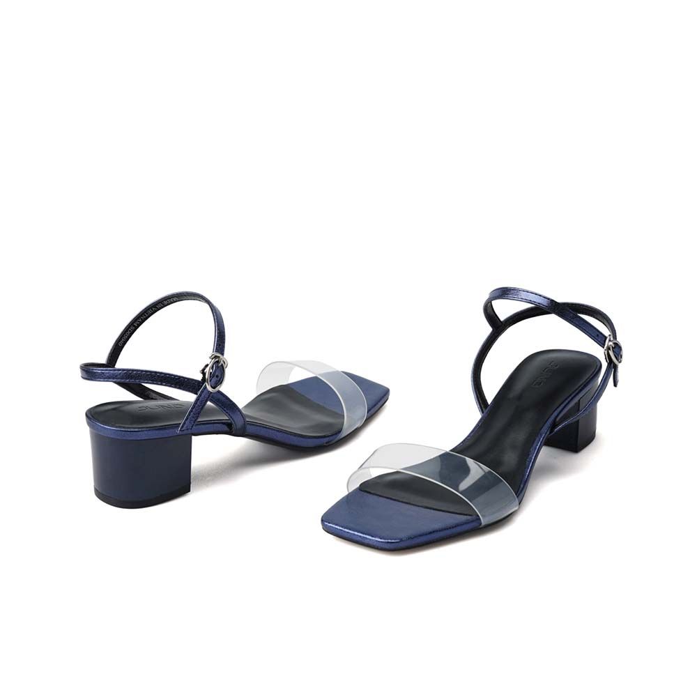Giày sandal mũi vuông quai trong