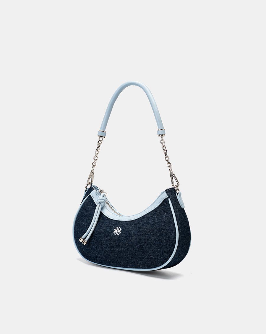 Túi Xách Nhỏ Shoulder Strap Thêu Icon Logo