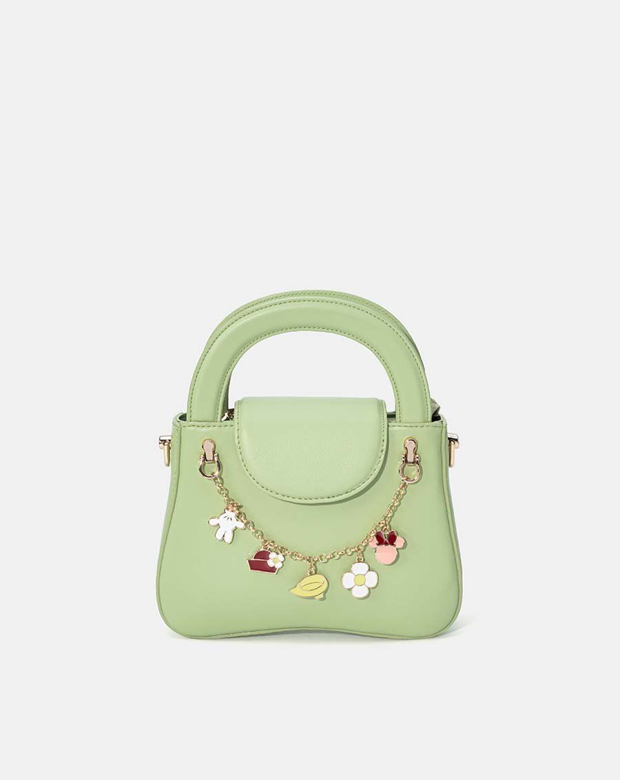 Túi xách nhỏ Minnie gắn charm minnie