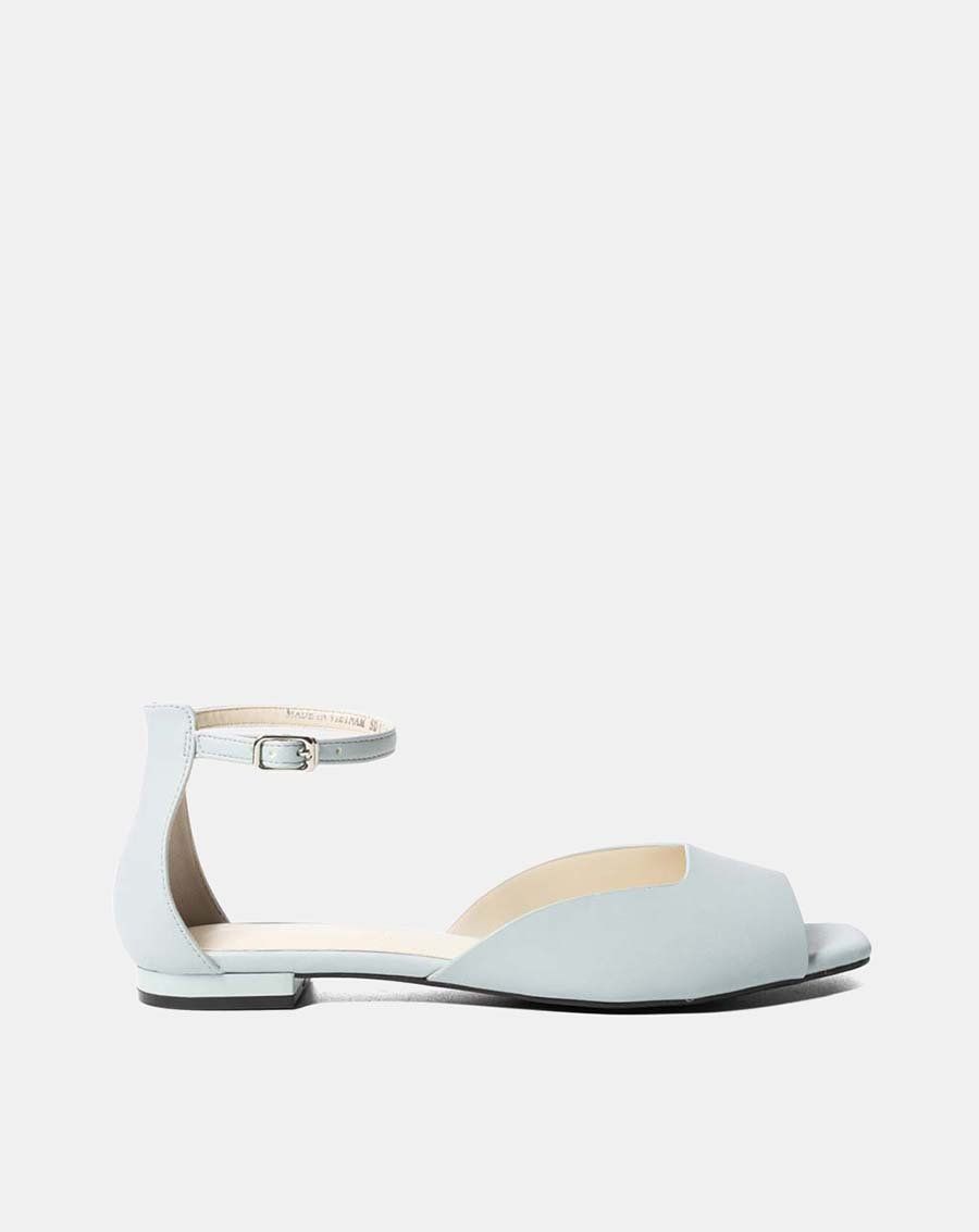 Giày sandal hở mũi có dây cổ chân