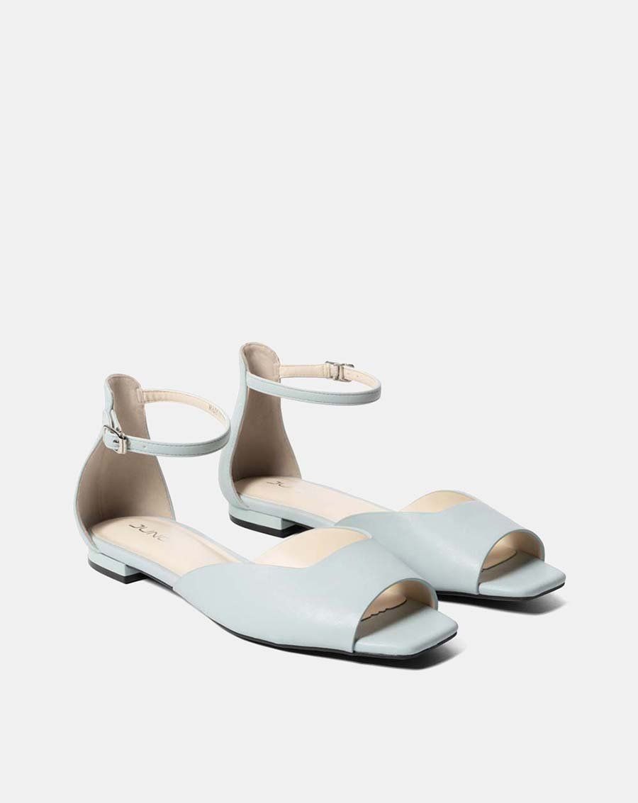 Giày sandal hở mũi có dây cổ chân