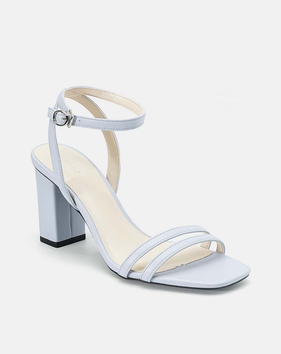 Giày sandal mũi vuông gót vuông
