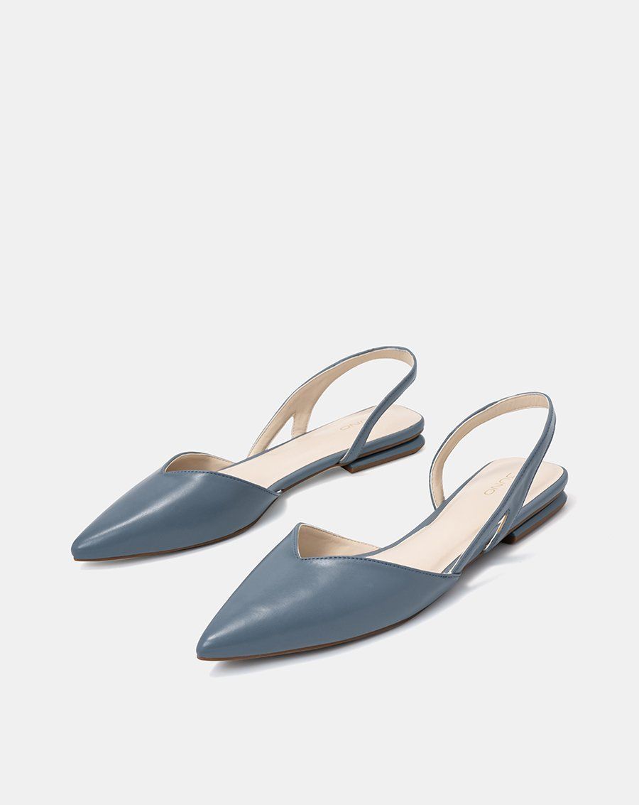 Giày Búp Bê Slingback Bệt