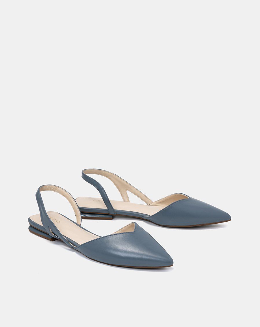 Giày Búp Bê Slingback Bệt
