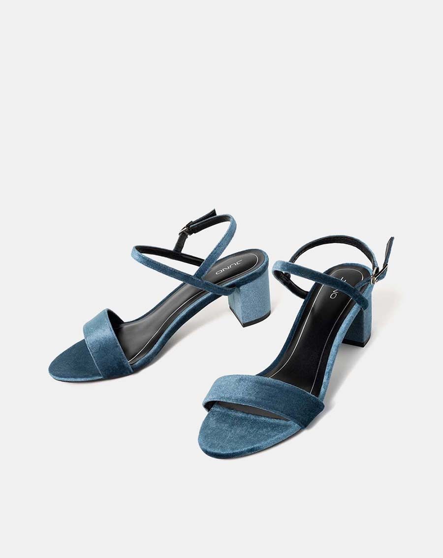 Giày sandal gót vuông