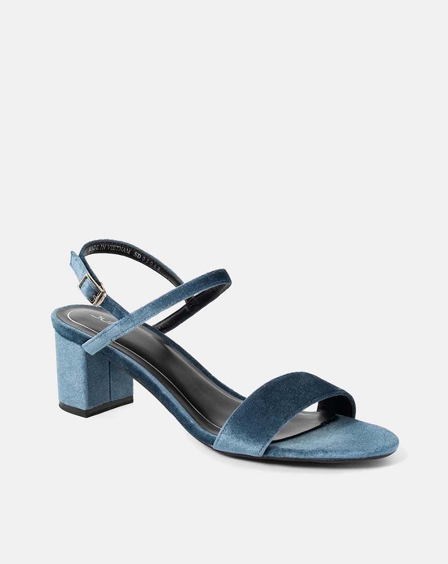 Giày sandal gót vuông