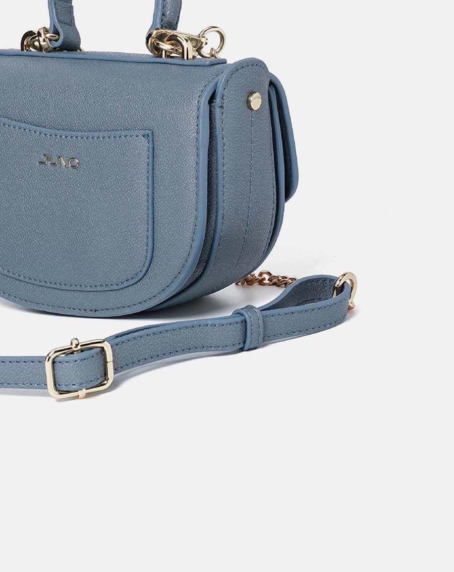 Túi xách nhỏ saddle có ngăn túi trước