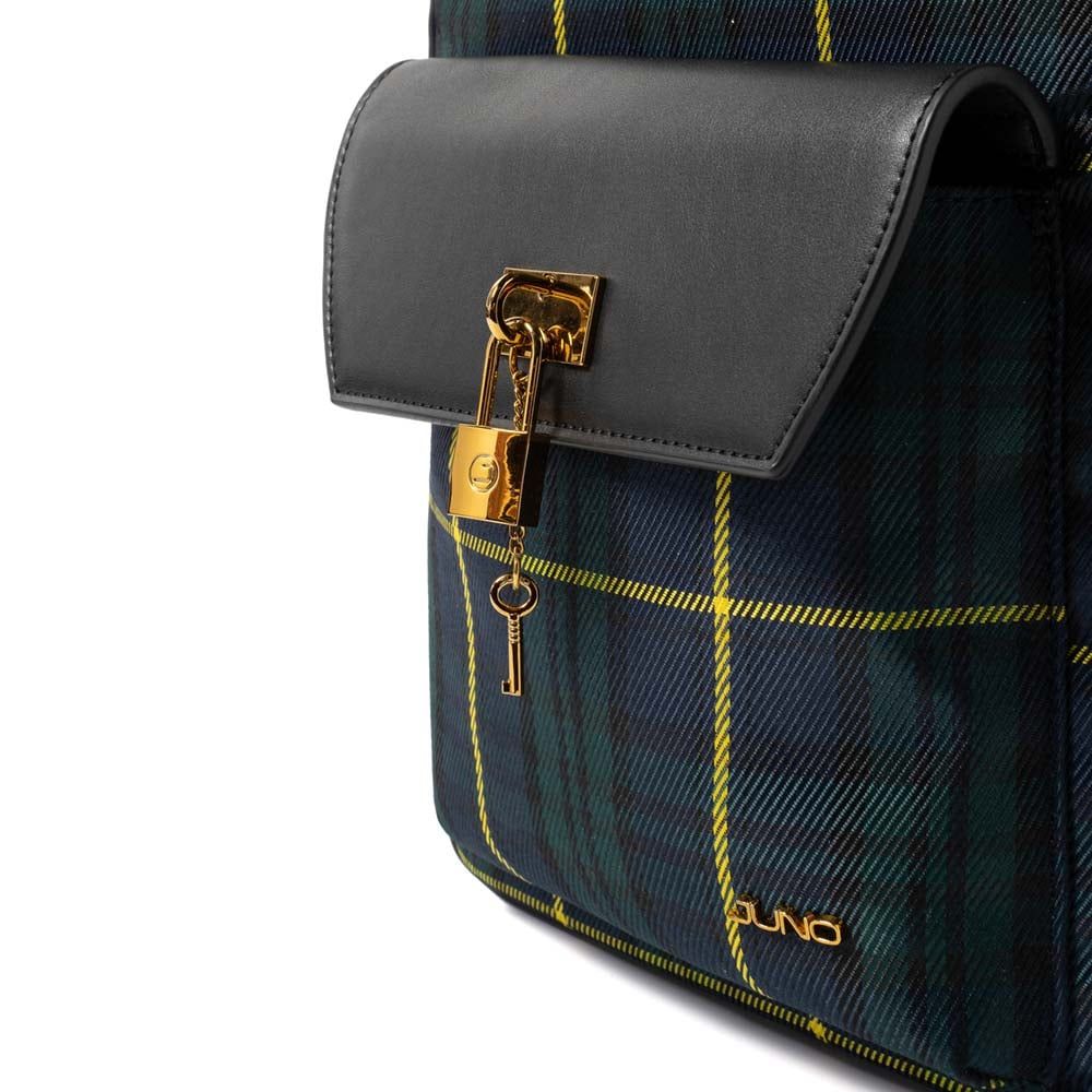 Balo chữ nhật hoa văn tartan