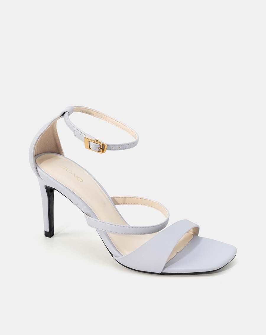 Giày sandal mũi vuông gót thanh