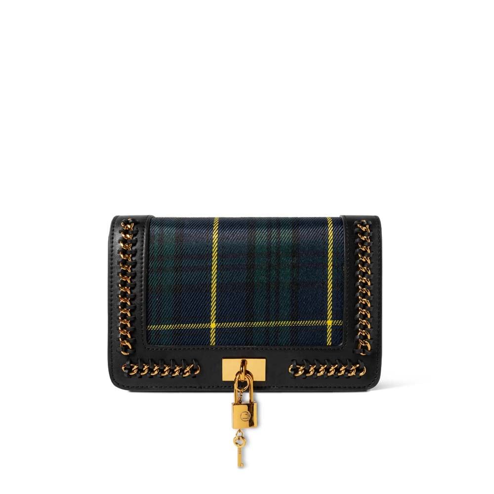 Túi xách nhỏ hoa văn tartan