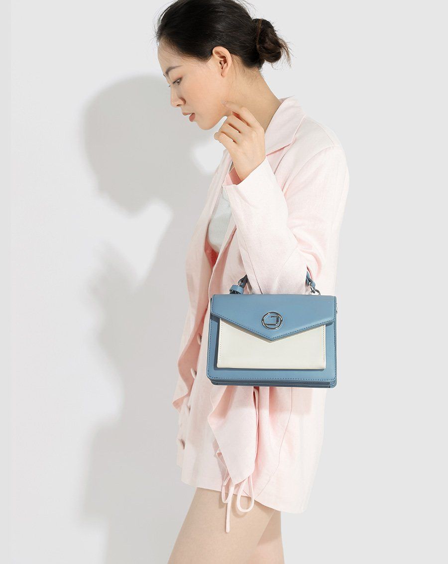 Túi xách nhỏ 3 tone màu