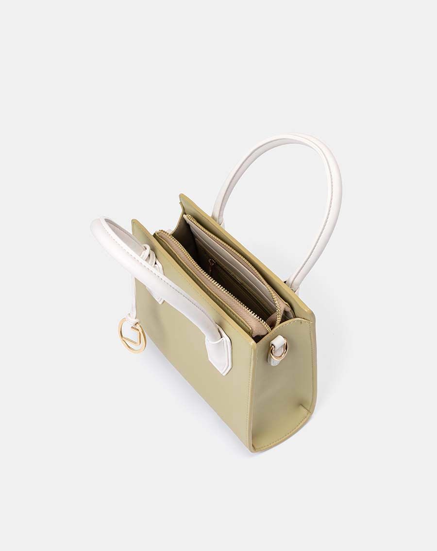 Túi xách nhỏ tote nhỏ treo charm trang trí
