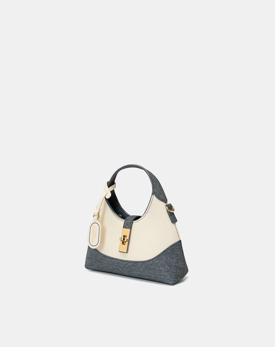Túi Xách Nhỏ Buckle Flap Trang Trí Charm