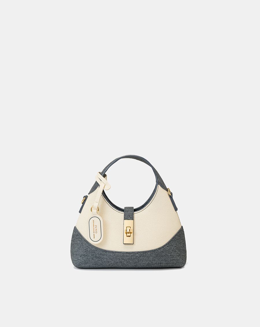 Túi Xách Nhỏ Buckle Flap Trang Trí Charm