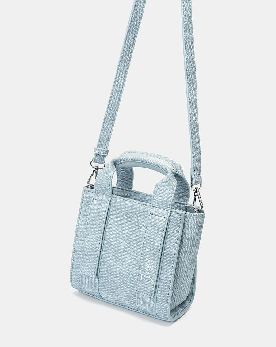 Túi Xách Nhỏ Top Handle Trang Trí Logo Cách Điệu
