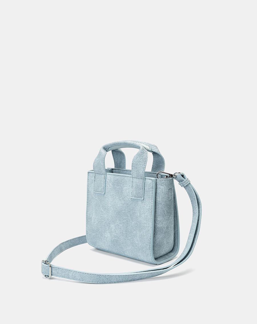 Túi Xách Nhỏ Top Handle Trang Trí Logo Cách Điệu