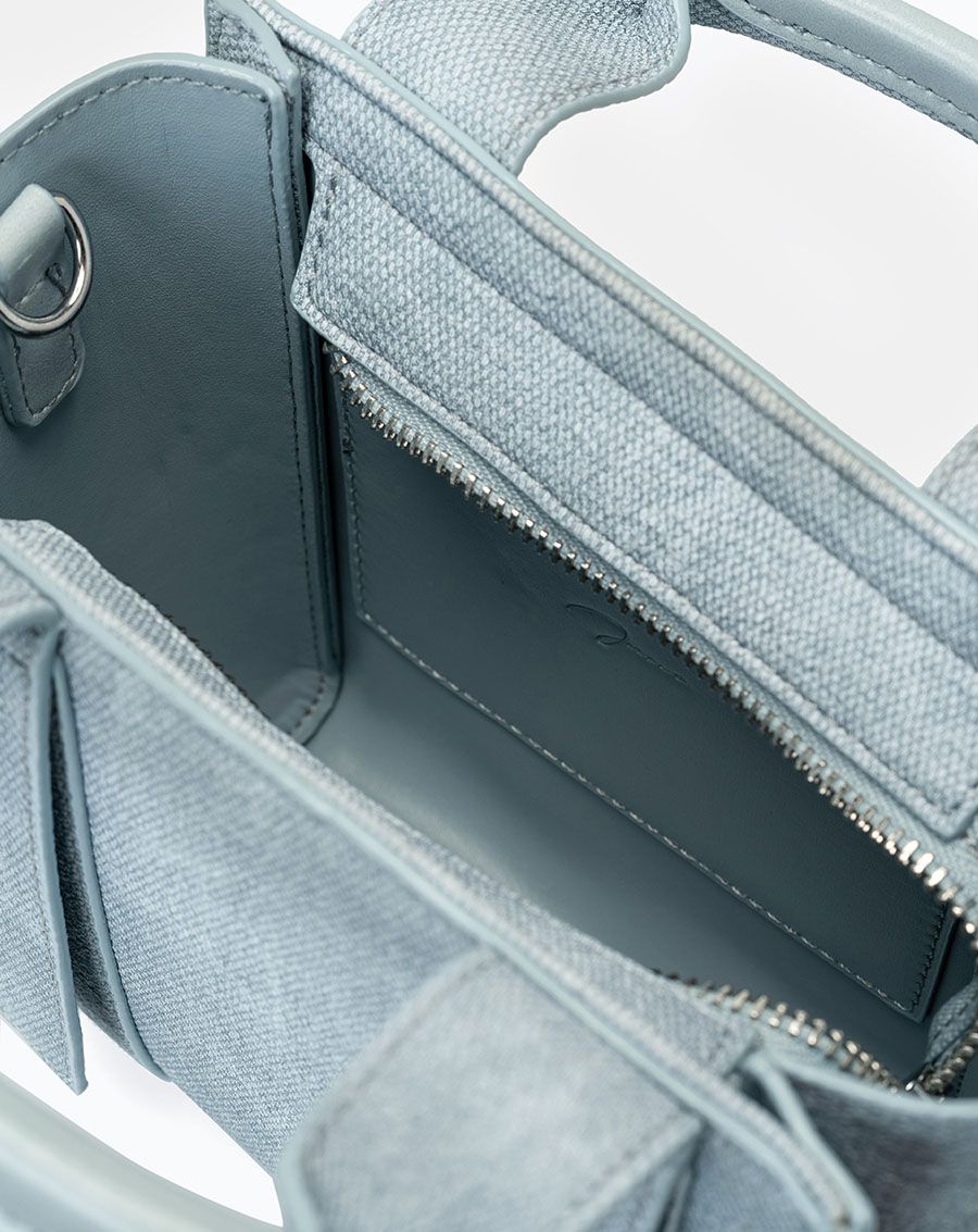 Túi Xách Nhỏ Top Handle Trang Trí Logo Cách Điệu