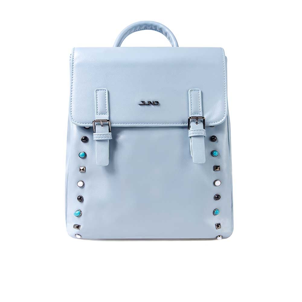 Balo nắp gập trang trí đinh tán BL078