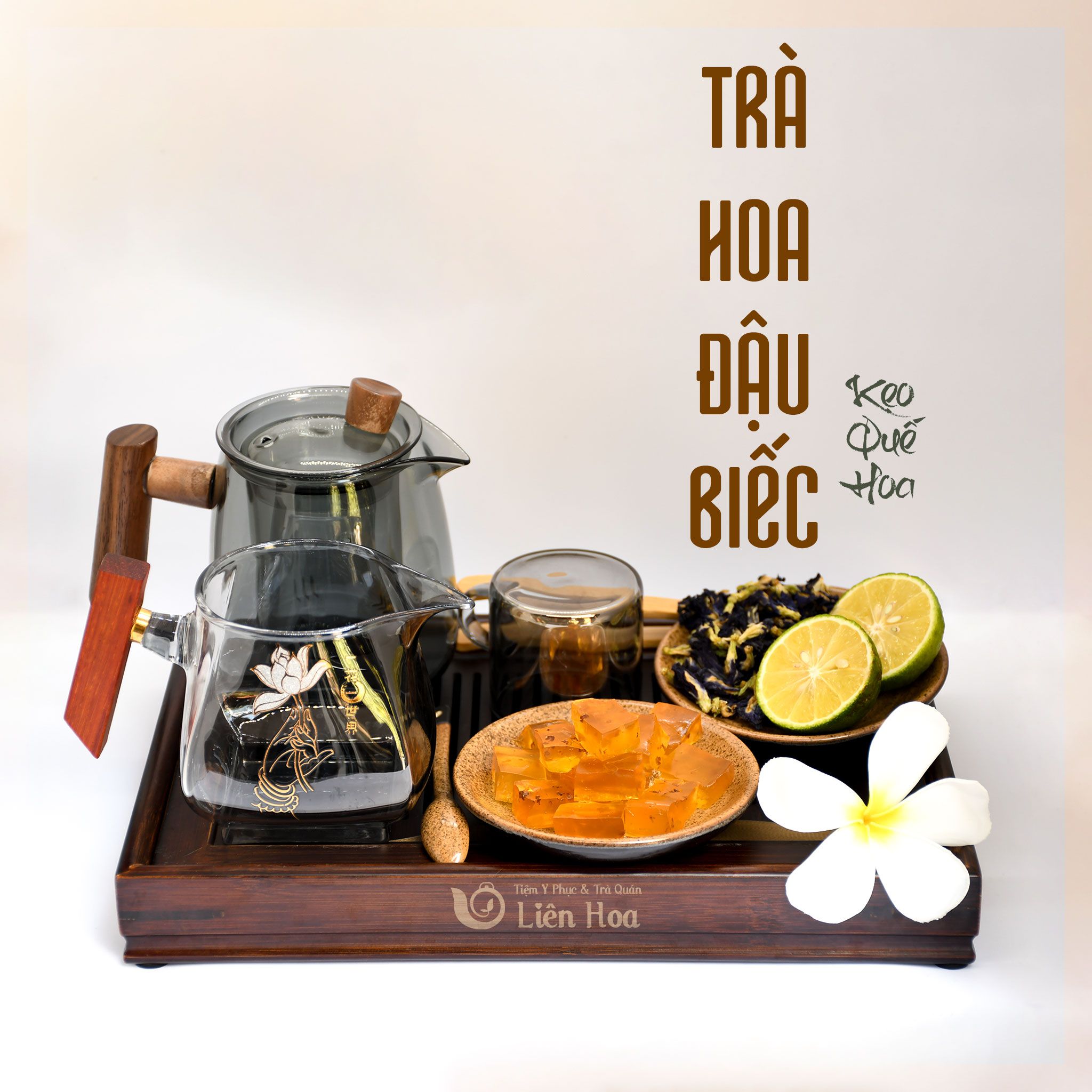  Set Trà hoa đậu biếc 