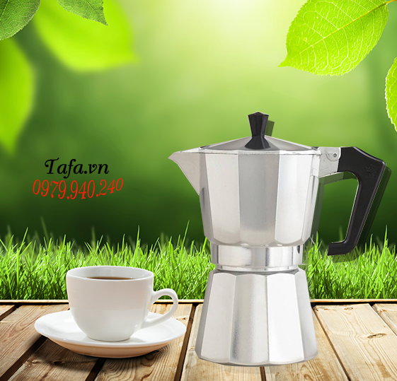 Ấm pha Cà phê Moka- Hợp kim nhôm 450ml