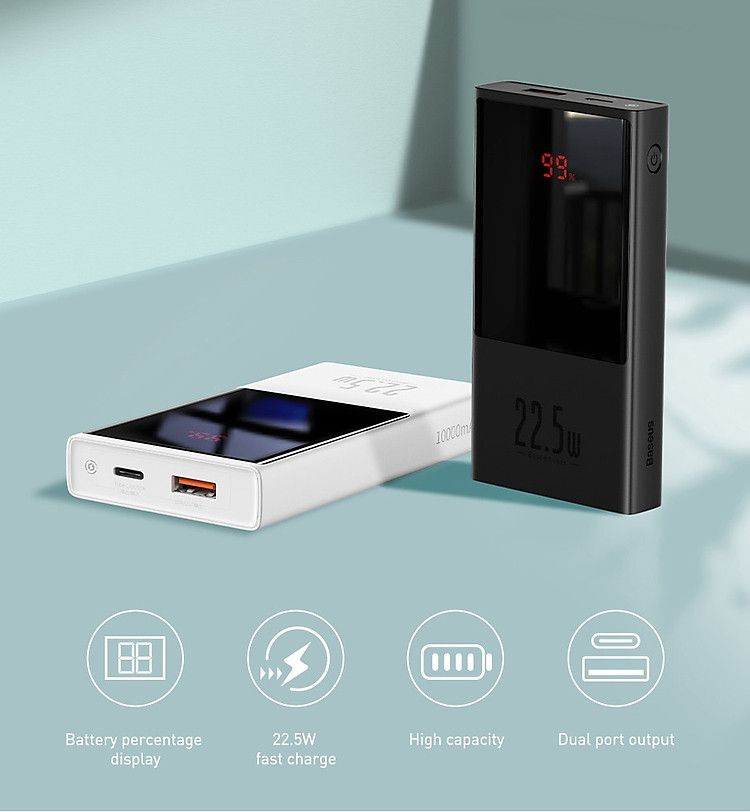 Pin Baseus Super Mini 20000mAh 22.5W
