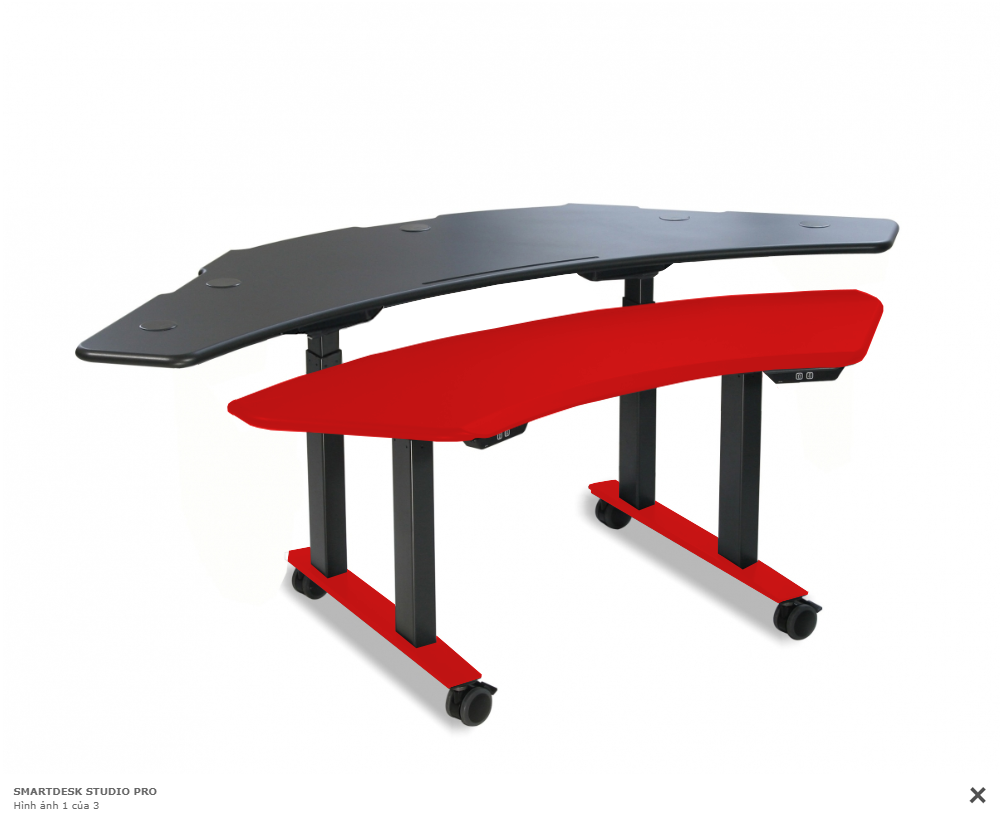  SMARTDESK STUDIO PRO RED BLACK 