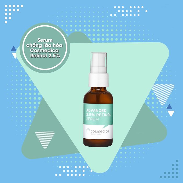 Serum Cosmedica Tinh Chất Trẻ Hóa Làn Da Cosmedica Advanced Retinol Serum 2.5% 30ml