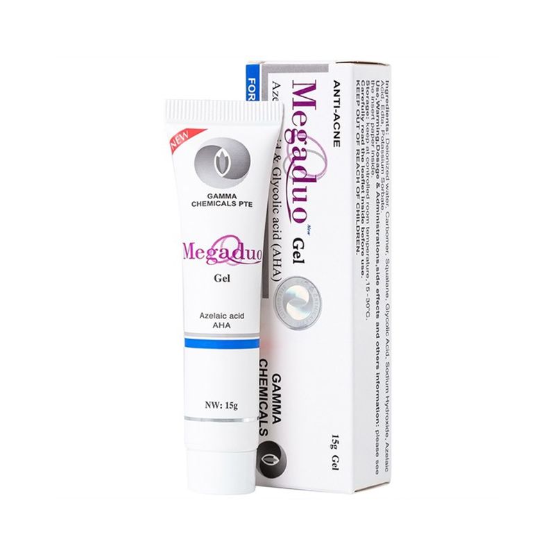 Gel Dưỡng Giảm Mụn, Làm Mờ Thâm Mụn Megaduo Anti-Acne Gel 15g