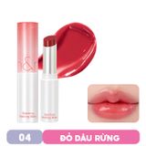 [DUSTY ON THE NUDE][VE-EASY] Son Dưỡng Dạng Thỏi Có Màu Thuần Chay Dưỡng Ẩm Mềm Môi Romand Glasting Melting Balm 3.5g