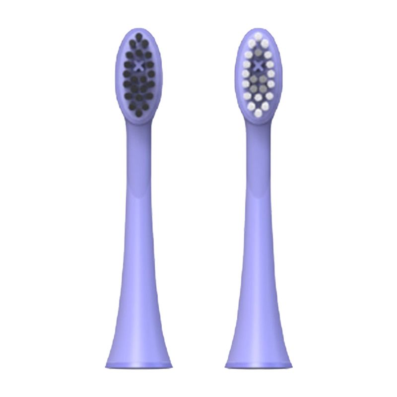 Set 2 Đầu Bàn Chải Điện Halio Sonic Whitening Electric Toothbrush Refill Head #PERIWINKLE - MÀU TÍM