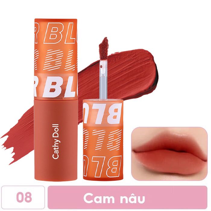 Son Kem Lì, Mịn Môi, Lâu Trôi Cathy Doll Air Relax Lip Blur 3.5g