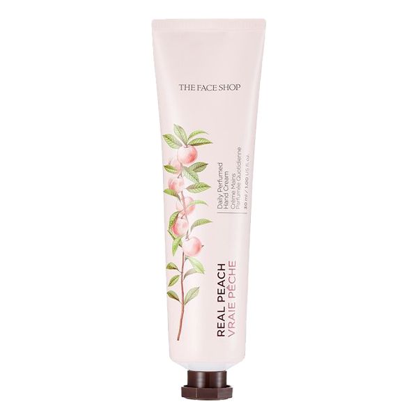 [30ml] Kem Dưỡng Da Tay Cung Cấp Ẩm The Face Shop Daily Perfumed Hand Cream #REAL PEACH