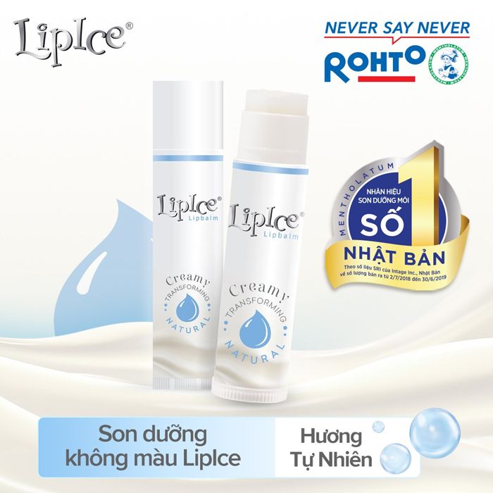 Son Dưỡng Không Màu Chuyển Kem Mịn LipIce Creamy Lipbalm SPF15 4.3g