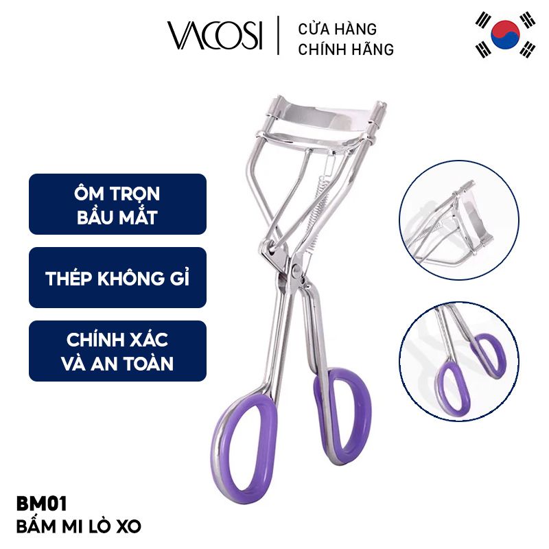 Bấm Mi Lò Xo Vacosi Clasic Lash Curler - BM01