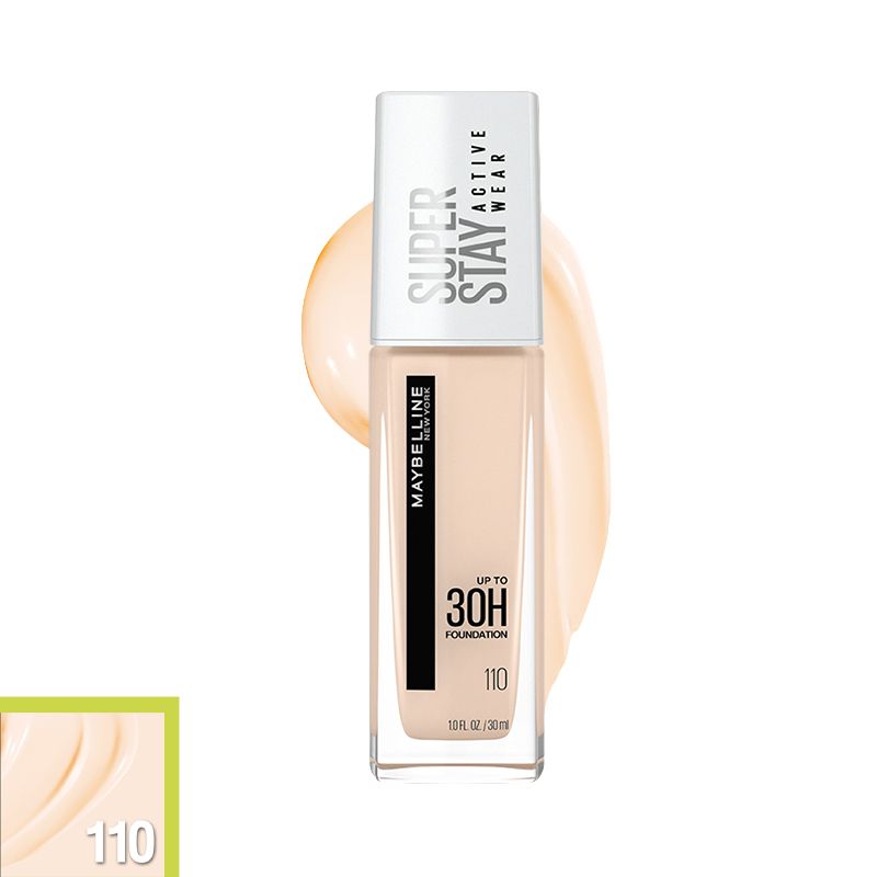 Kem Nền Che Phủ Hoàn Hảo, Bền Màu Lâu Trôi Maybelline Super Stay 30H Active Wear Foundation 30ml