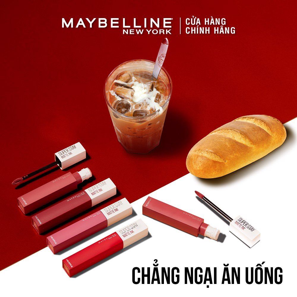 Son Kem Lì, Lên Màu Chuẩn, Lâu Trôi Maybelline New York Superstay Matte Ink City Edition 5ml