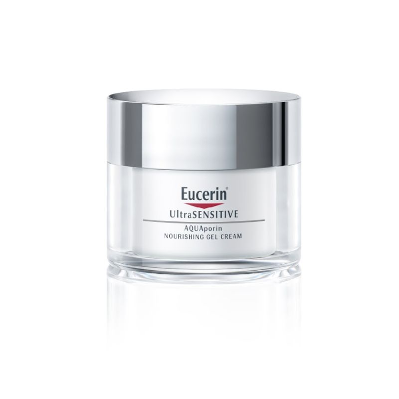 Kem Dưỡng Ẩm Cho Da Thường Đến Da Hỗn Hợp Eucerin UltraSensitive Aquaporin Nourishing Gel Cream 50ml