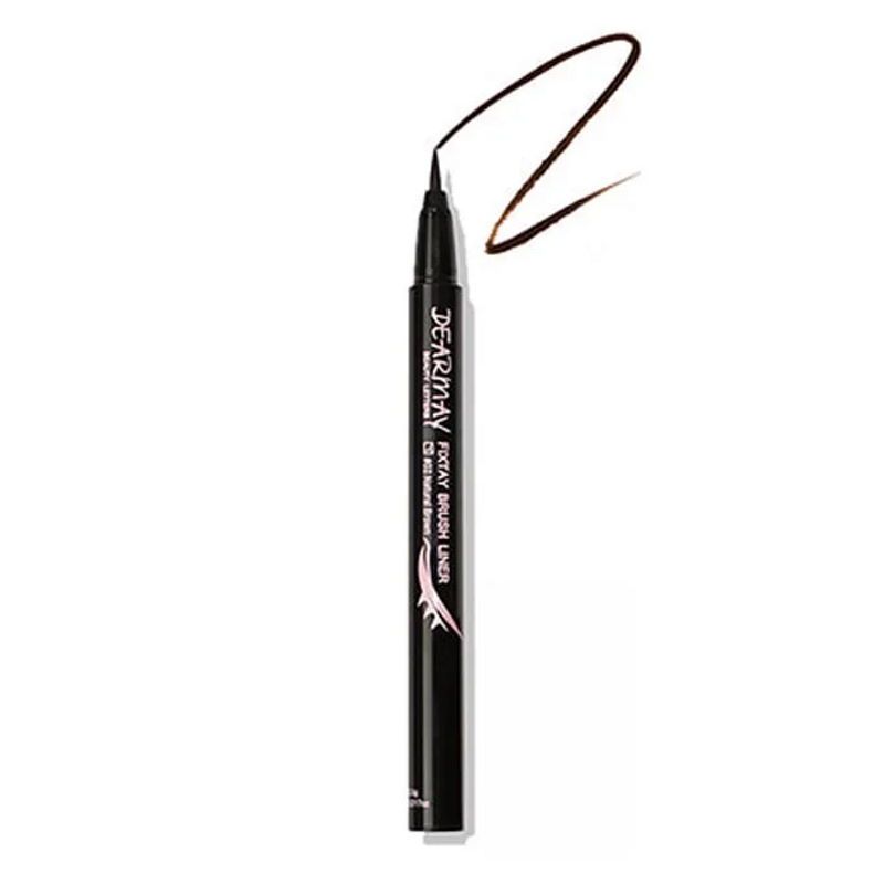 Bút Kẻ Mắt Dạ Chống Trôi Dearmay Fixtay Brush Liner 0.5g