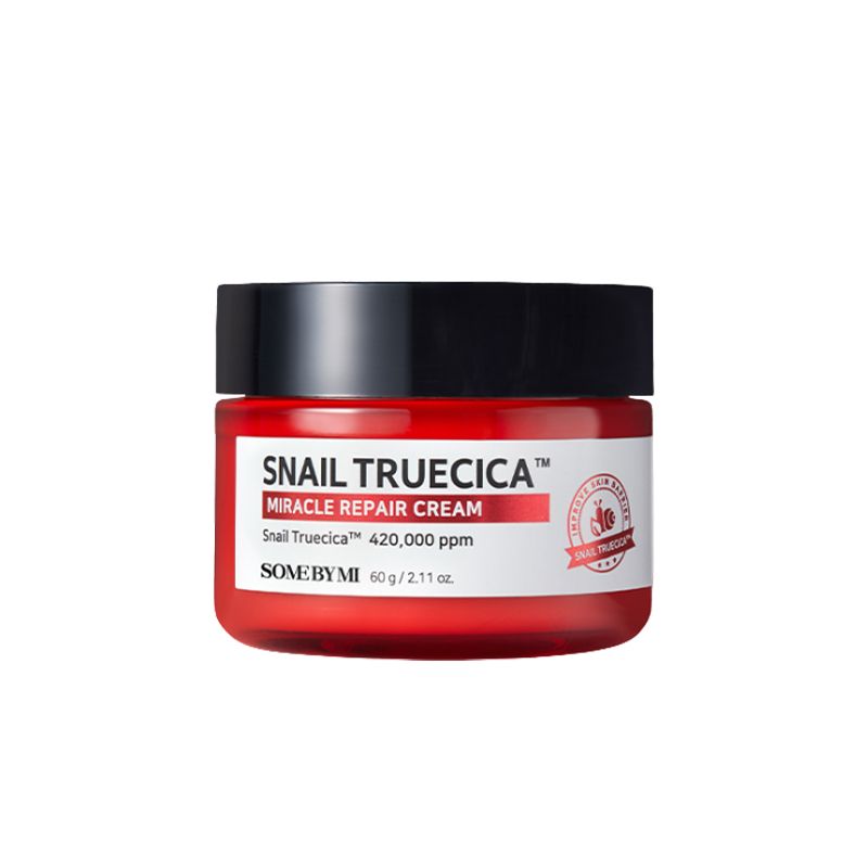 Kem Dưỡng Ẩm, Giúp Da Đàn Hồi Chiết Xuất Ốc Sên Some By Mi Snail Truecica Miracle Repair Cream 60g