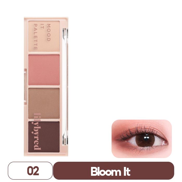 Bảng Phấn Mắt 4 Màu Siêu Xinh Lilybyred Mood It Palette