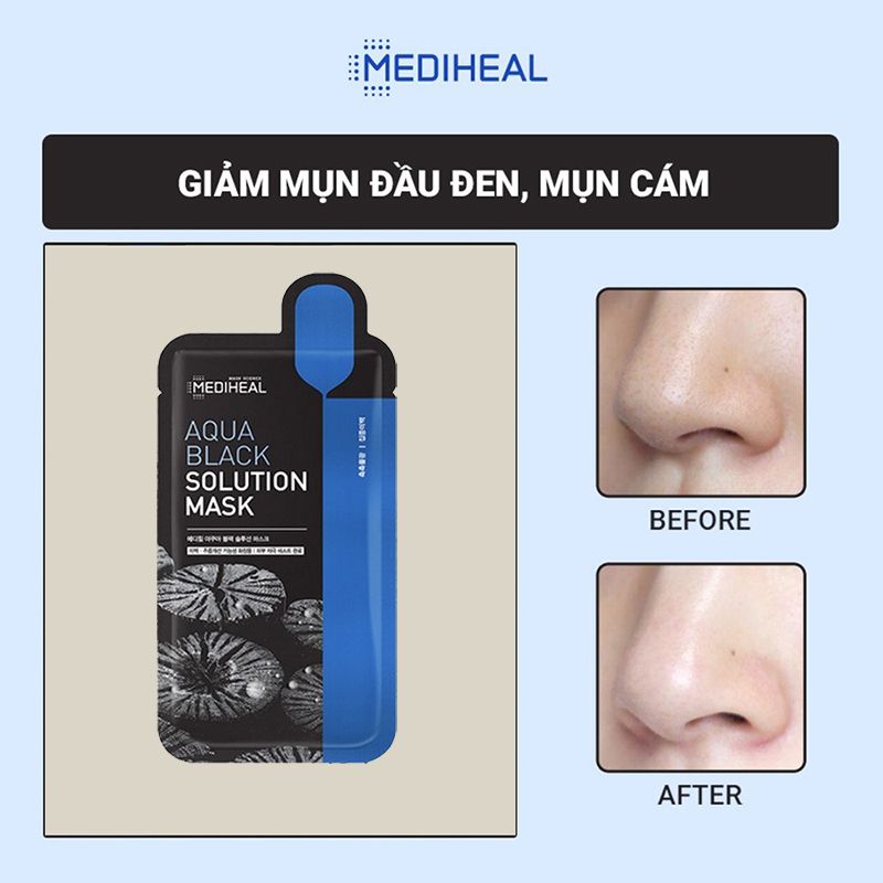 Mặt Nạ Dưỡng Ẩm, Phục Hồi Chuyên Sâu Mediheal Solution Mask