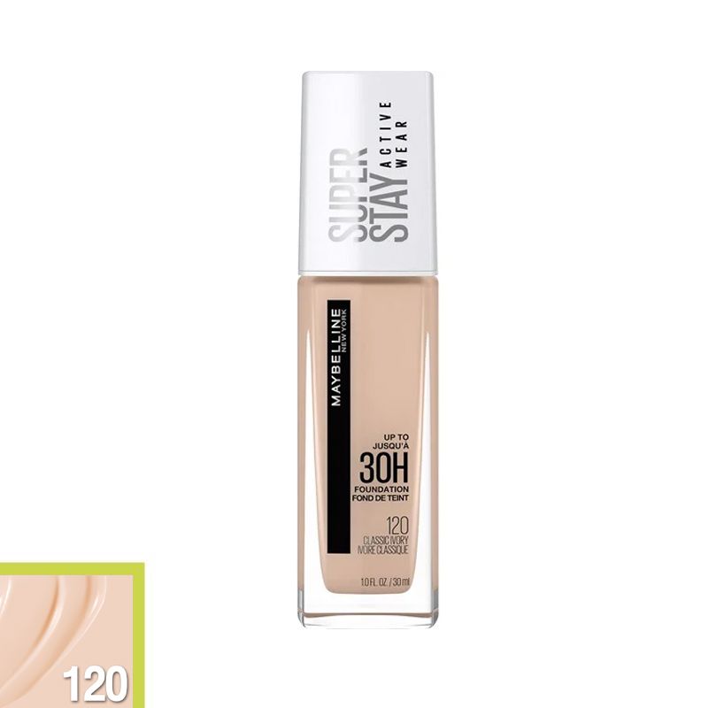 Kem Nền Che Phủ Hoàn Hảo, Bền Màu Lâu Trôi Maybelline Super Stay 30H Active Wear Foundation 30ml