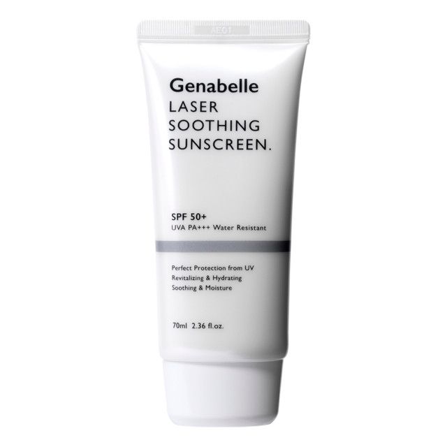 Kem Chống Nắng Nâng Tông, Bảo Vệ Da Genabelle Laser Soothing Sunscreen SPF50+ PA+++ 70ml