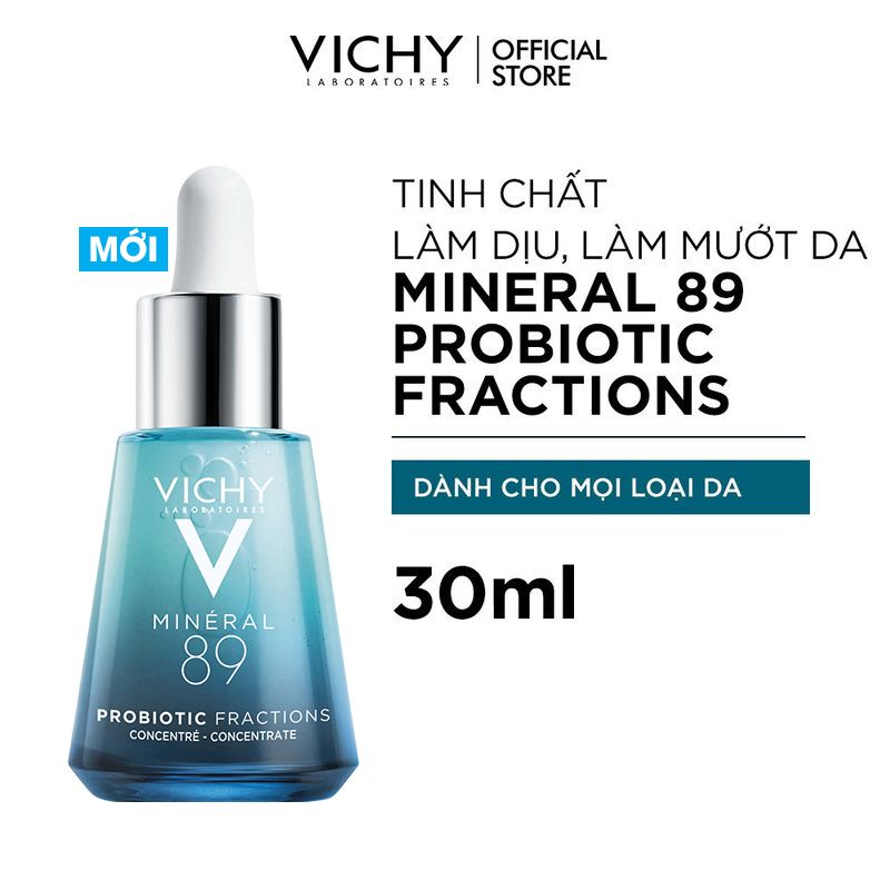 Dưỡng Chất Khoáng Cô Đặc Dưỡng Ẩm Da Tức Thì VICHY Mineral 89 Probiotic Fractions 30ml