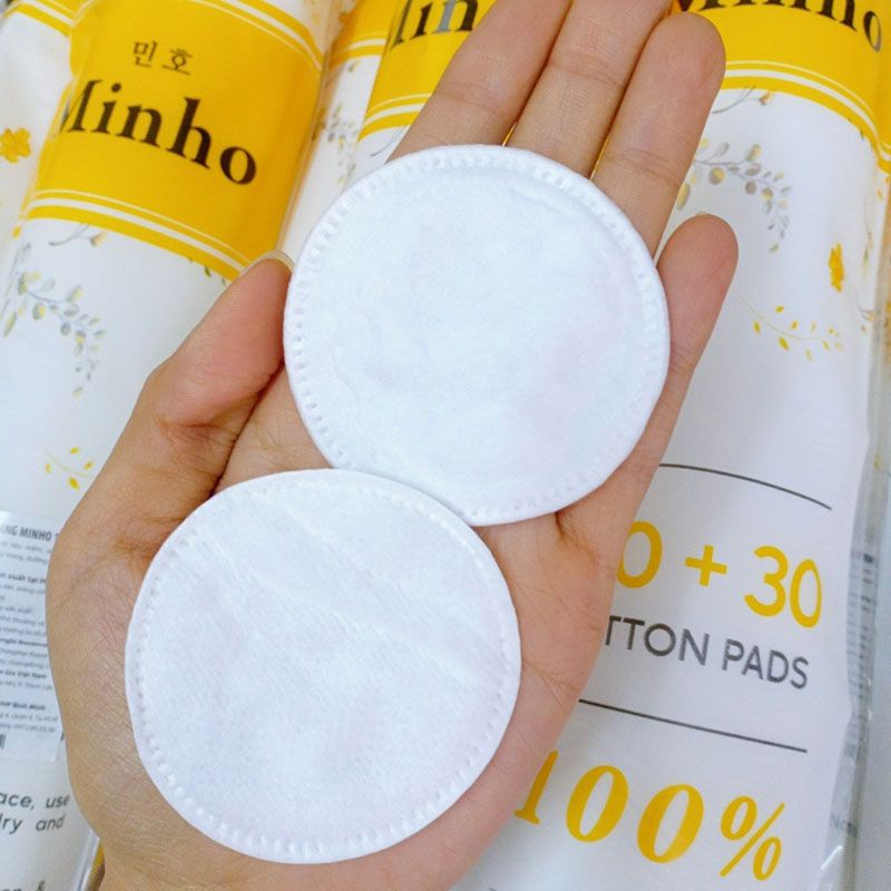 Bông Tẩy Trang Cotton Siêu Mềm Minho Cotton Pads