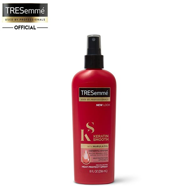 Xịt Dưỡng Bảo Vệ Tóc Khỏi Nhiệt 5 In 1 TRESemmé Keratin Smooth Heat Protect Spray 236ml